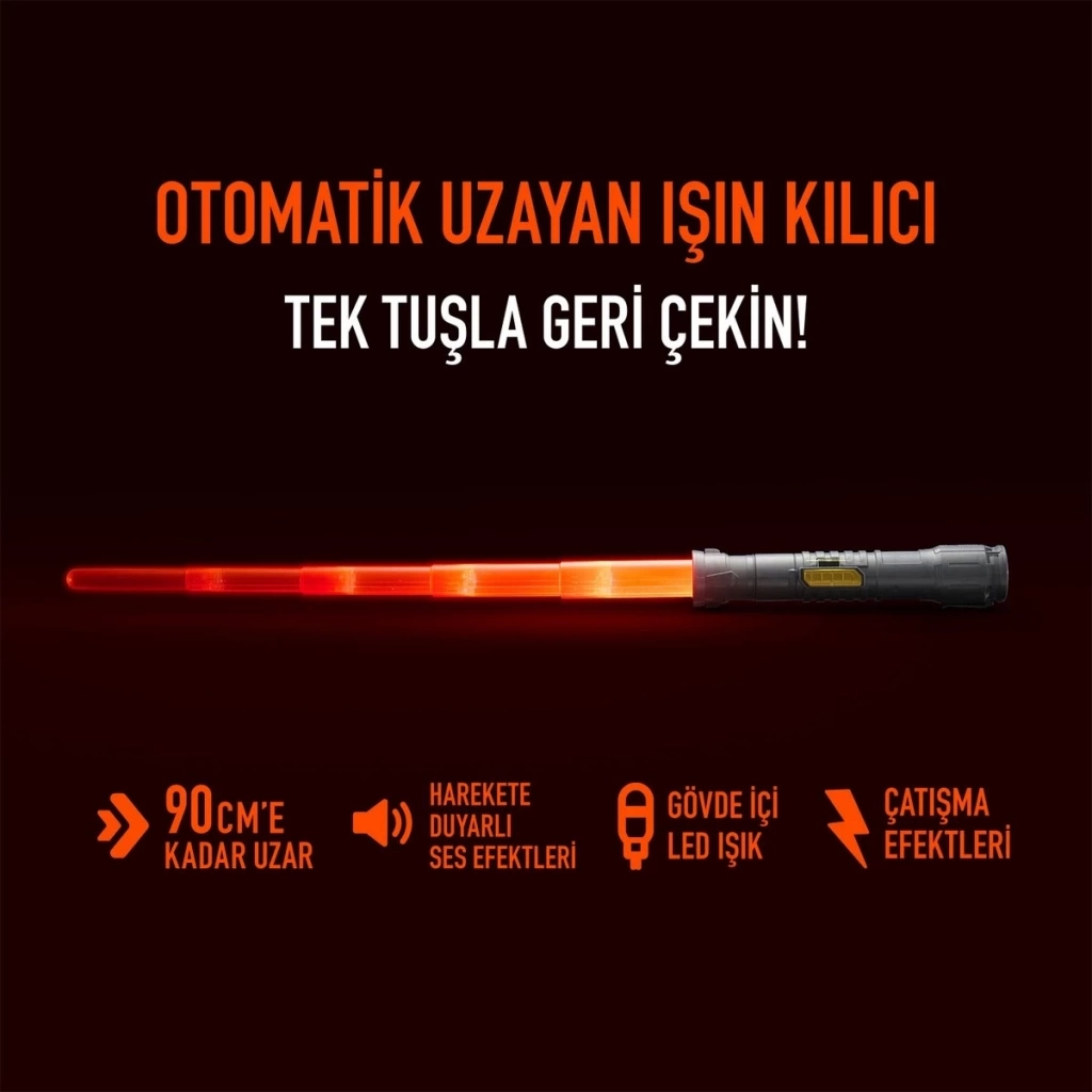 Nessiworld Power Saber Işın Kılıcı Kırmızı