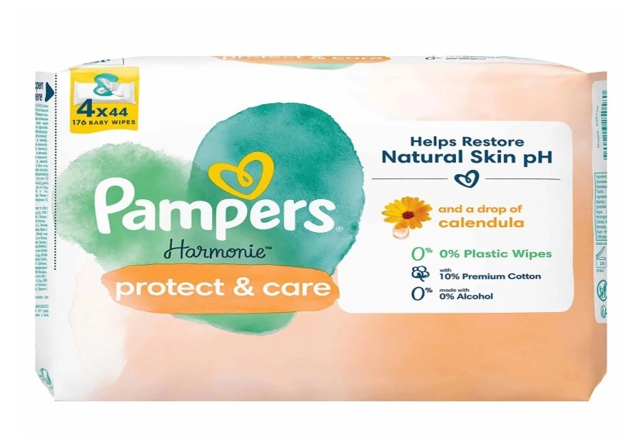 Nessiworld Prima Protect & Care Islak Havlu Mendil 4Lü 176 Yaprak