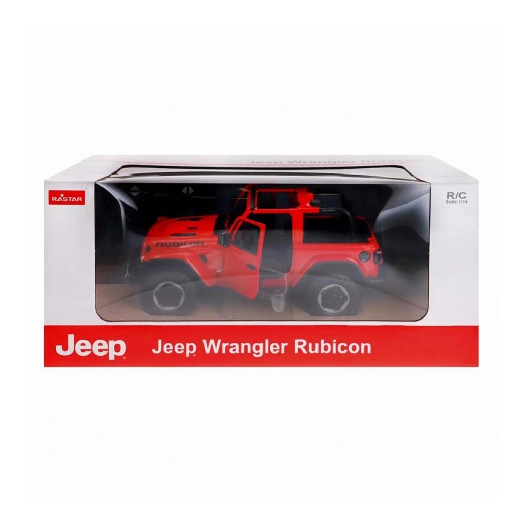 NessiWorld Rastar 1:14 Kumandalı Jeep Wrangler Rubicon Açılır Kapı