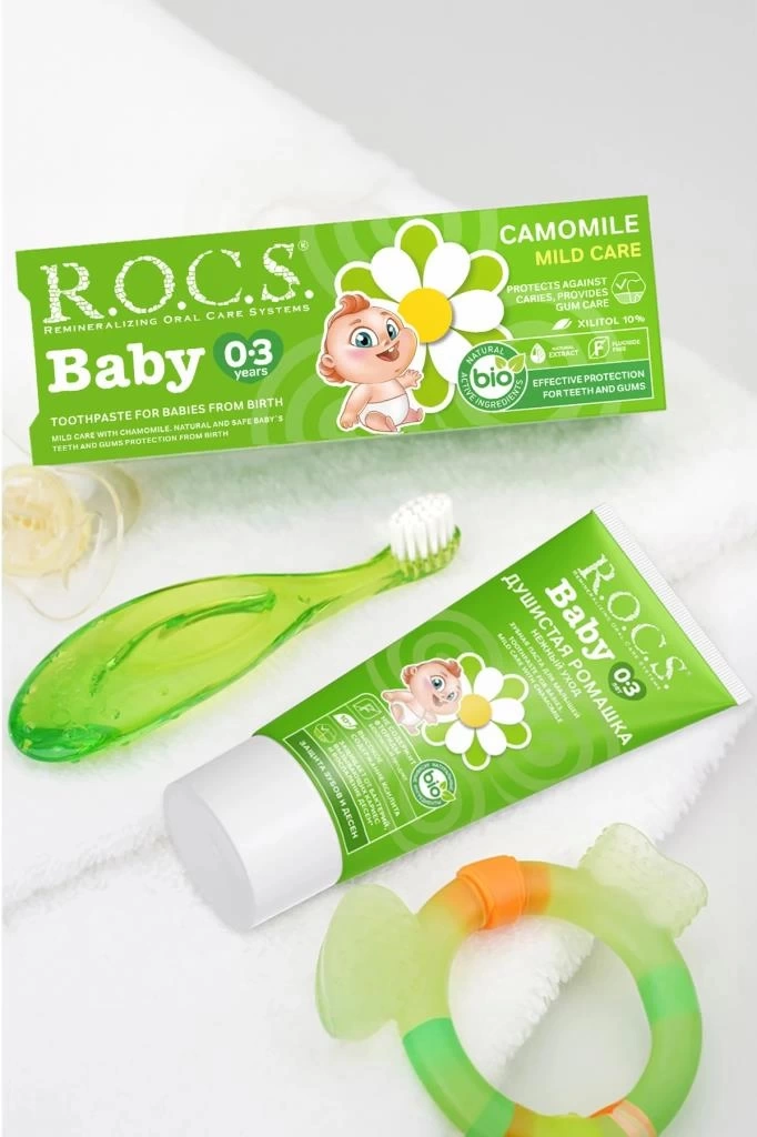 Nessiworld R.O.C.S.Baby Diş Macunu 0-3 Yaş 35 ml Papatya