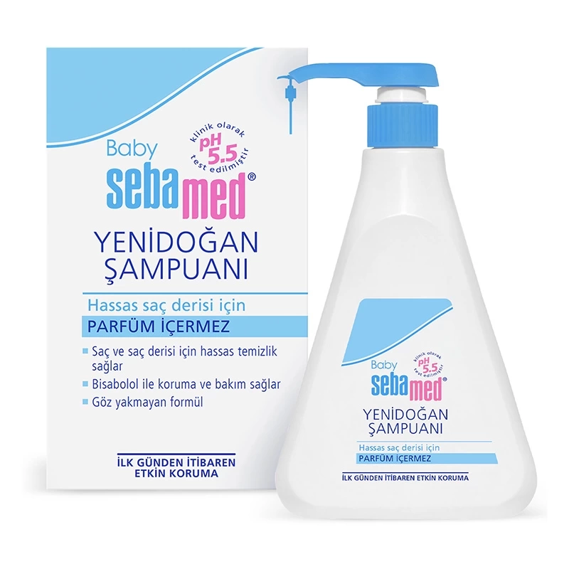 Nessiworld  Sebamed Baby Yenidoğan Bebek Şampuanı 500ml