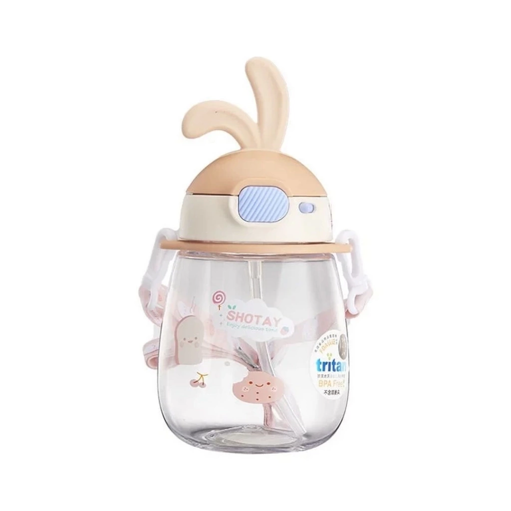 Nessiworld Shotay Kulaklı Tritan Pipetli Askılı Matara 600 ml