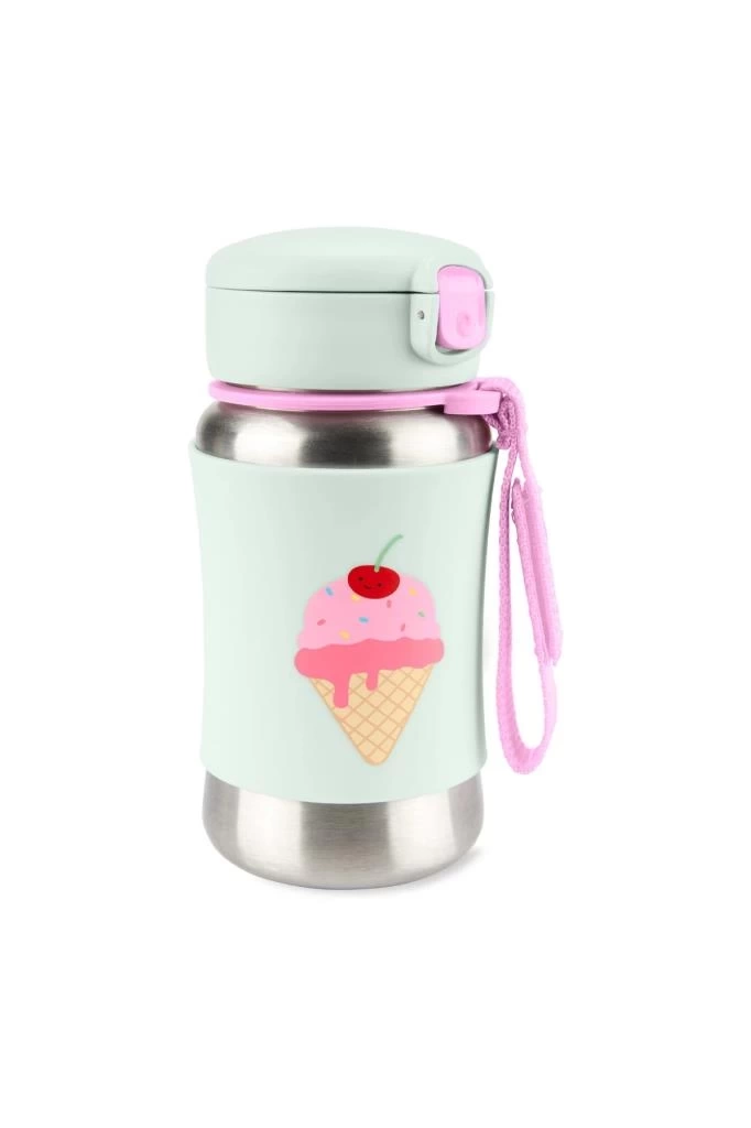 Nessiworld Skip Hop Zoo Pipetli Paslanmaz Çelik Suluk 350 ml Dondurma