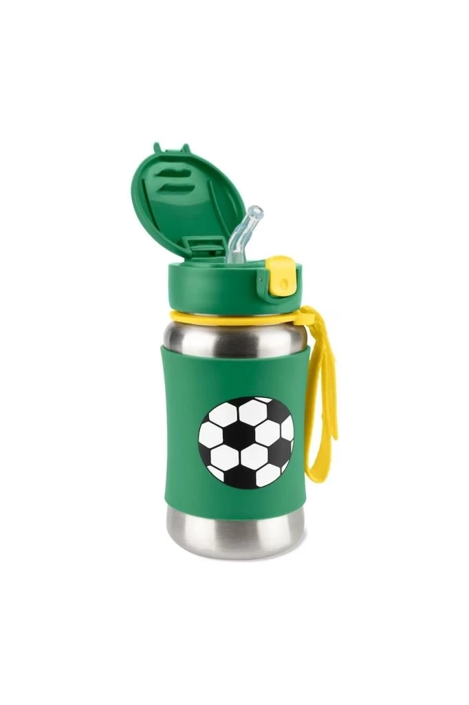 Nessiworld Skip Hop Zoo Pipetli Paslanmaz Çelik Suluk 350 ml Futbol