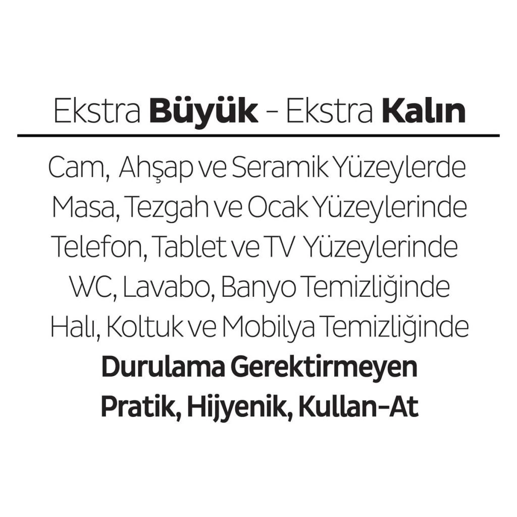 Nessiworld Sleepy Yüzey Temizlik Havlusu 100 Adet Kiraz