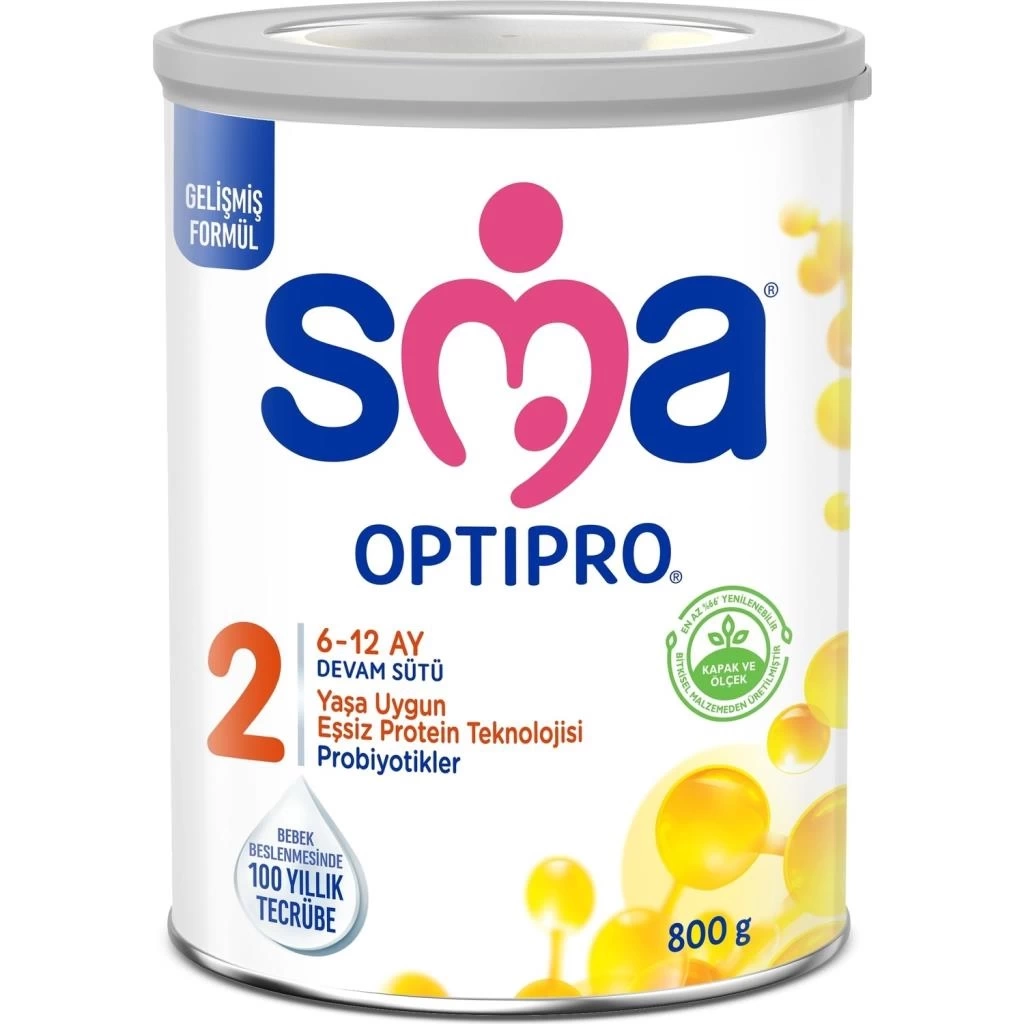Nessiworld  SMA Optipro Probiyotik 2 Bebek Devam Sütü 6-12 Ay 800 Gr