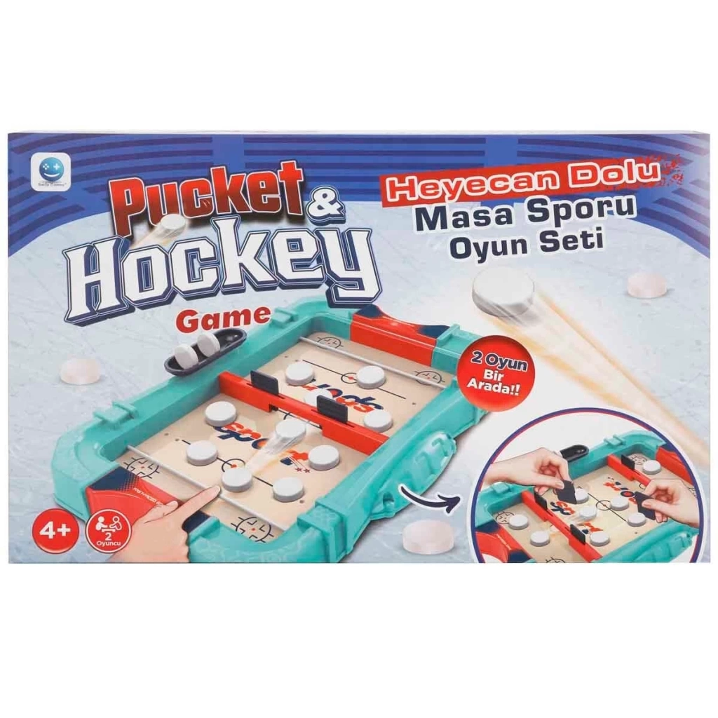 Nessiworld Smile Games 2in1 Pucket ve Hockey Oyun Seti S01004597