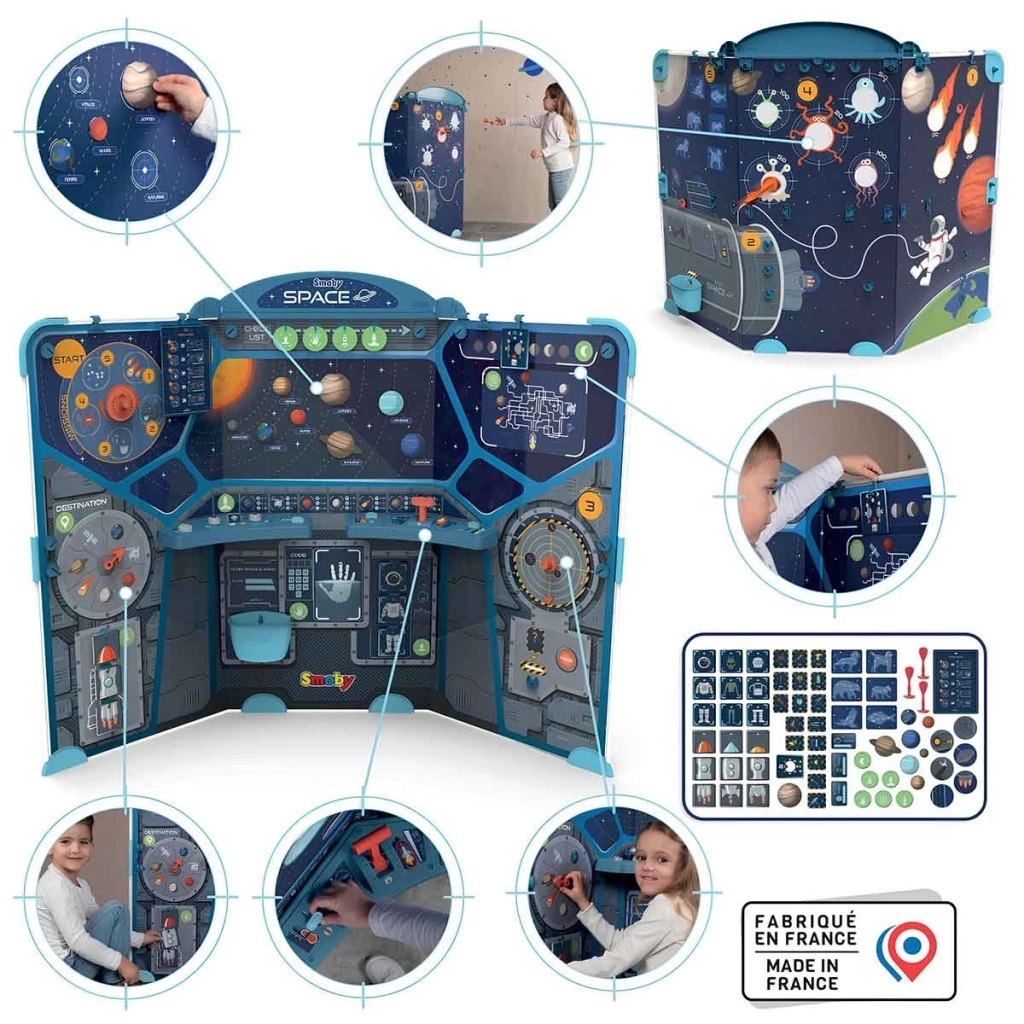 Nessiworld Smoby Aksesuarlı Uzay İstasyonu Oyun Seti 7600390100