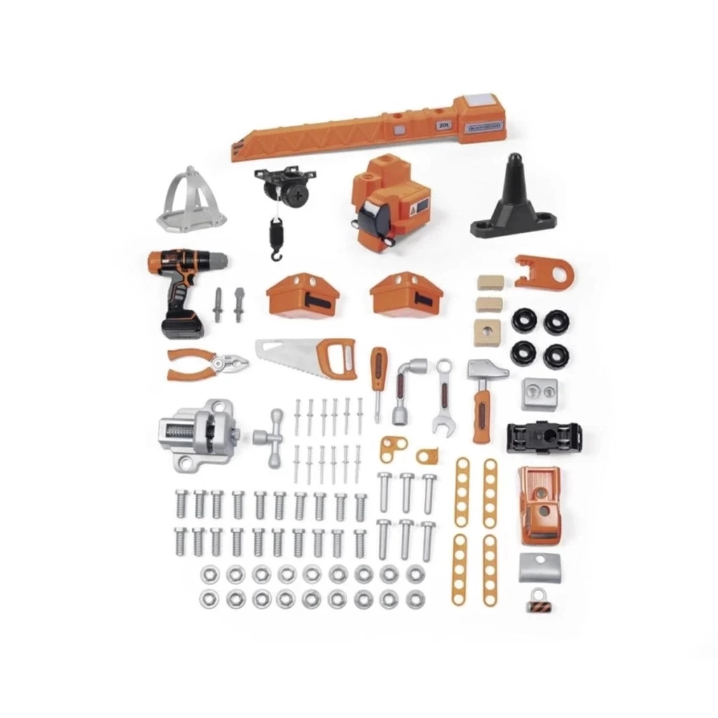 Nessiworld Smoby Black & Decker Vinçli Çalışma Tezgahı 360731
