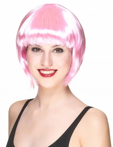Nessiworld Soft Pembe Renk Parti Peruğu Küt Saç