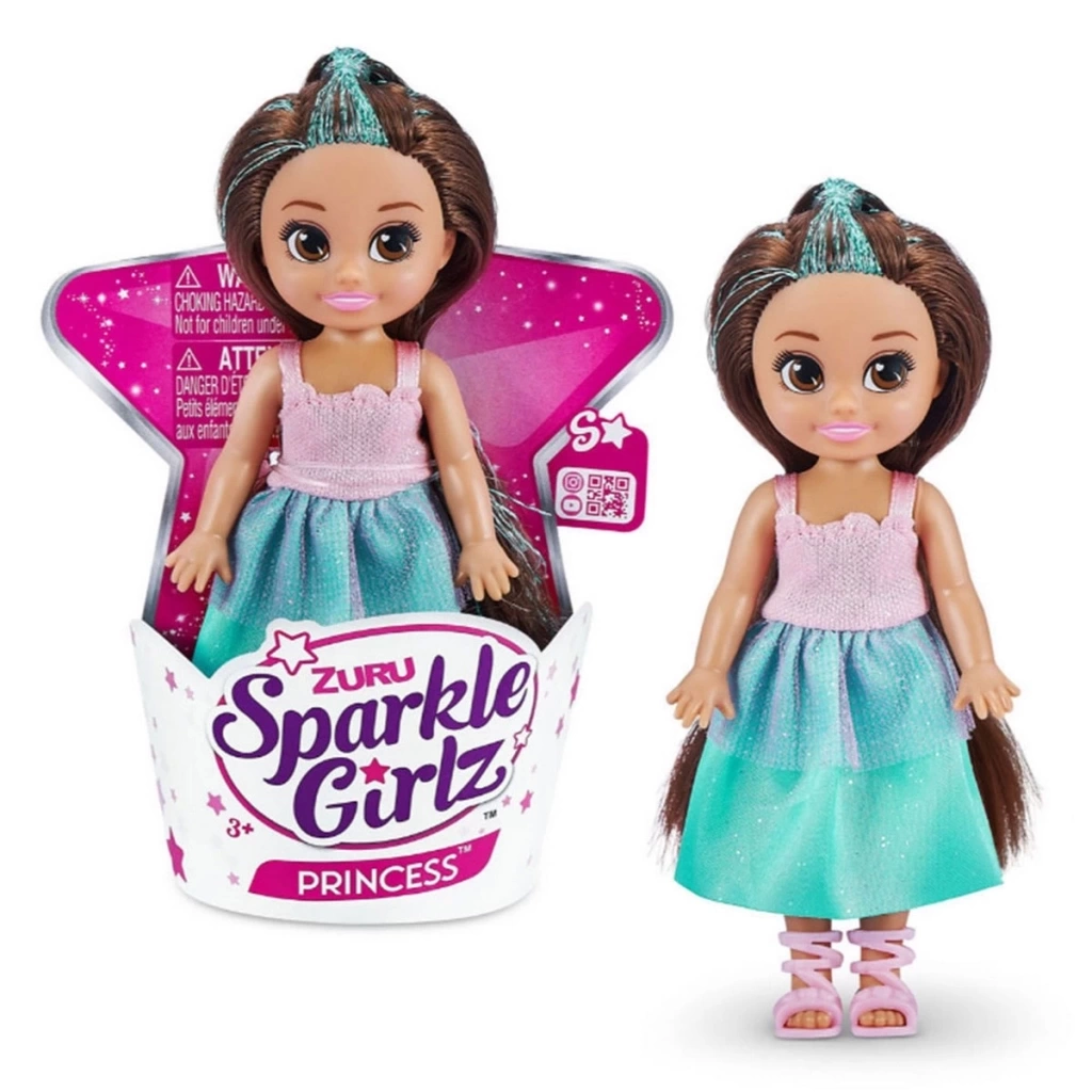 Nessiworld Sparkle Girlz 12 Cm Prenses Cupcake Bebek 10015TQ3