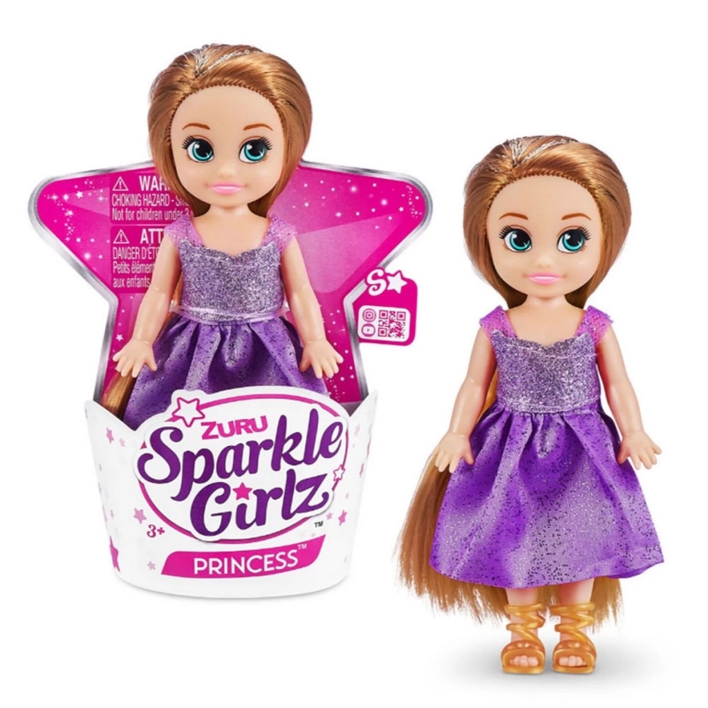 Nessiworld Sparkle Girlz 12 Cm Prenses Cupcake Bebek 10015TQ3