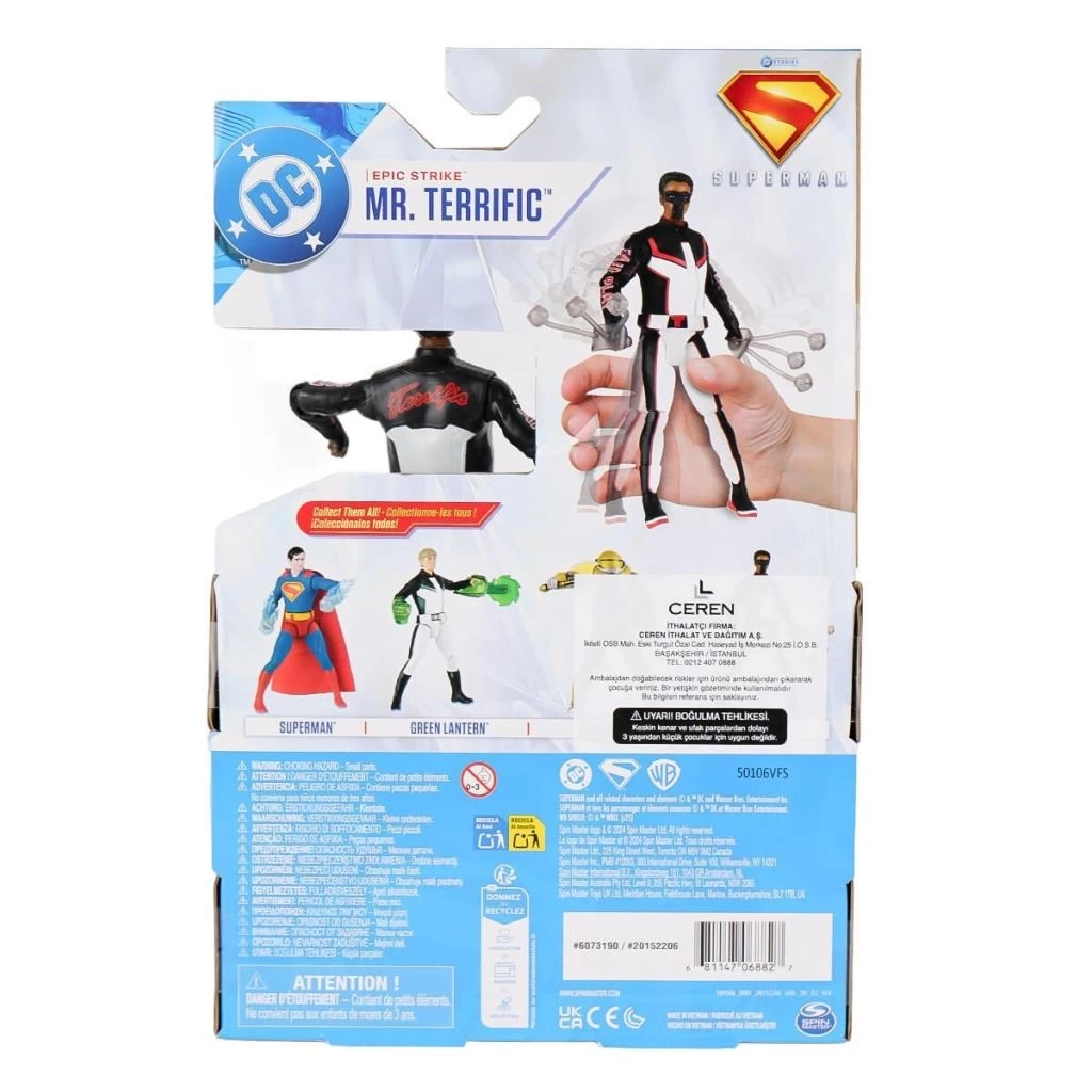 Nessiworld  SPM-6073190 Superman Epic Strike  Figür