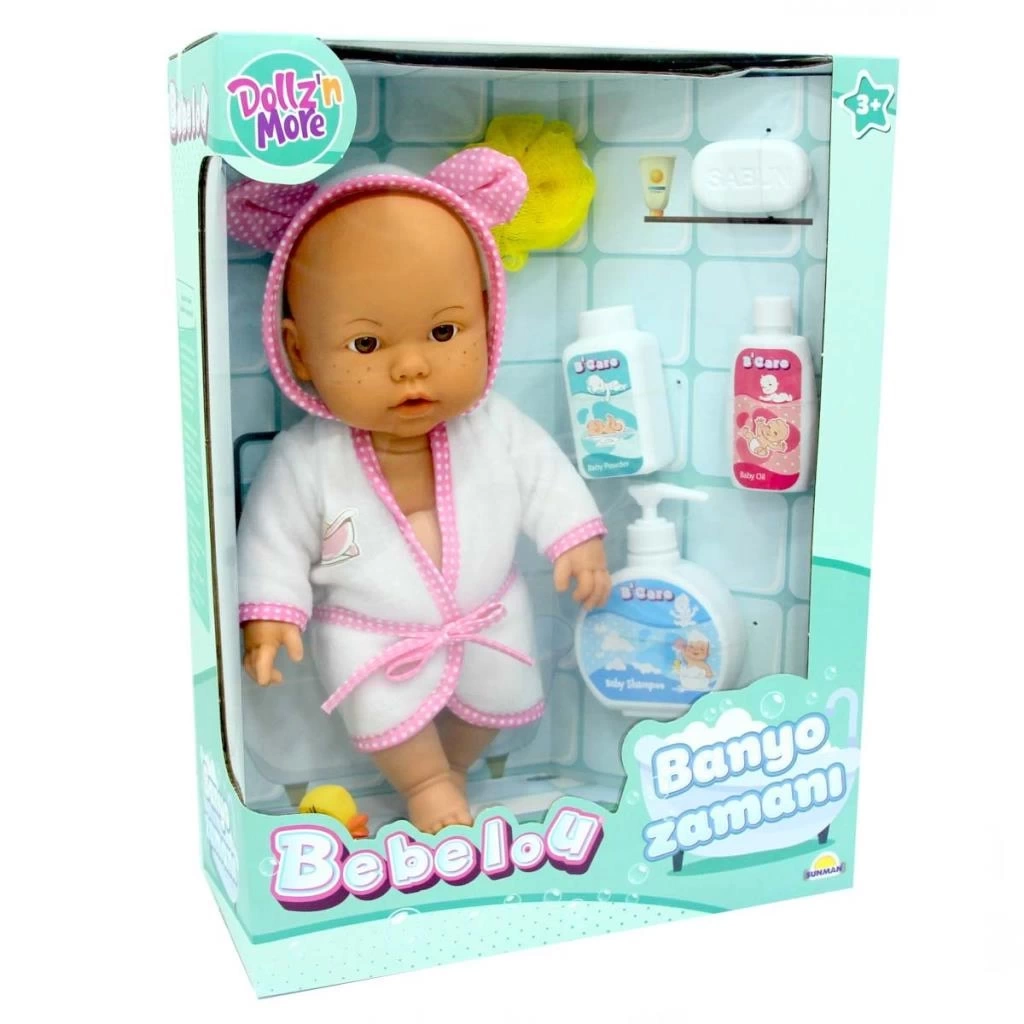 Nessiworld  Sunman Bebelou Banyo Zamanı Bebek