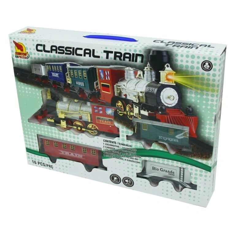 NessiWorldman Klasik Tren Seti 16 Parça