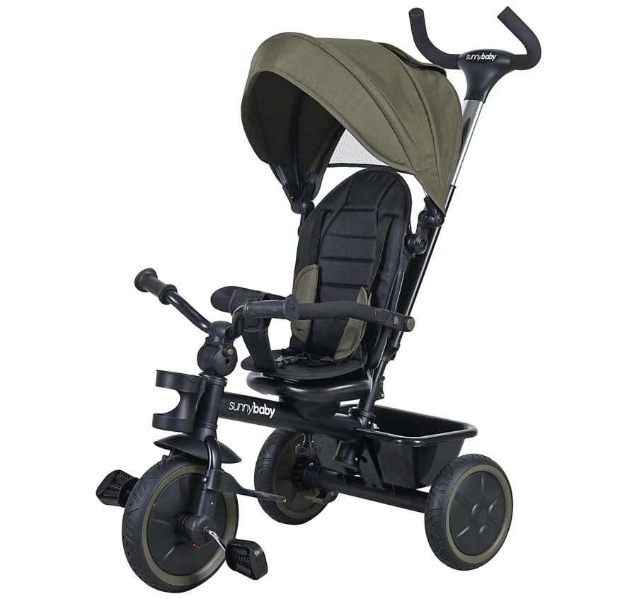 Nessiworld Sunny Baby Safari 6in1 3 Tekerlekli Çocuk Bisikleti Yeşil