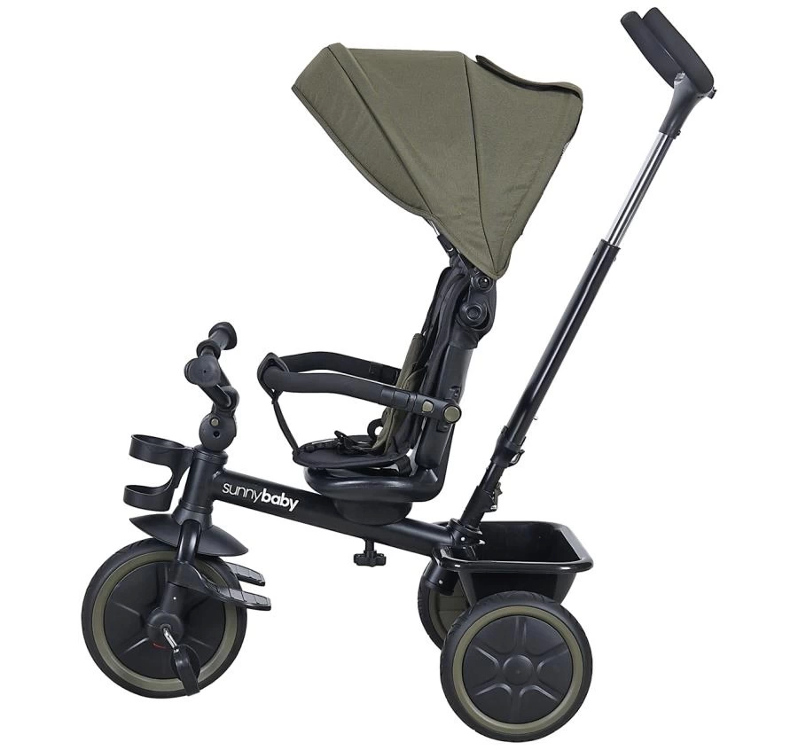 Nessiworld Sunny Baby Safari 6in1 3 Tekerlekli Çocuk Bisikleti Yeşil