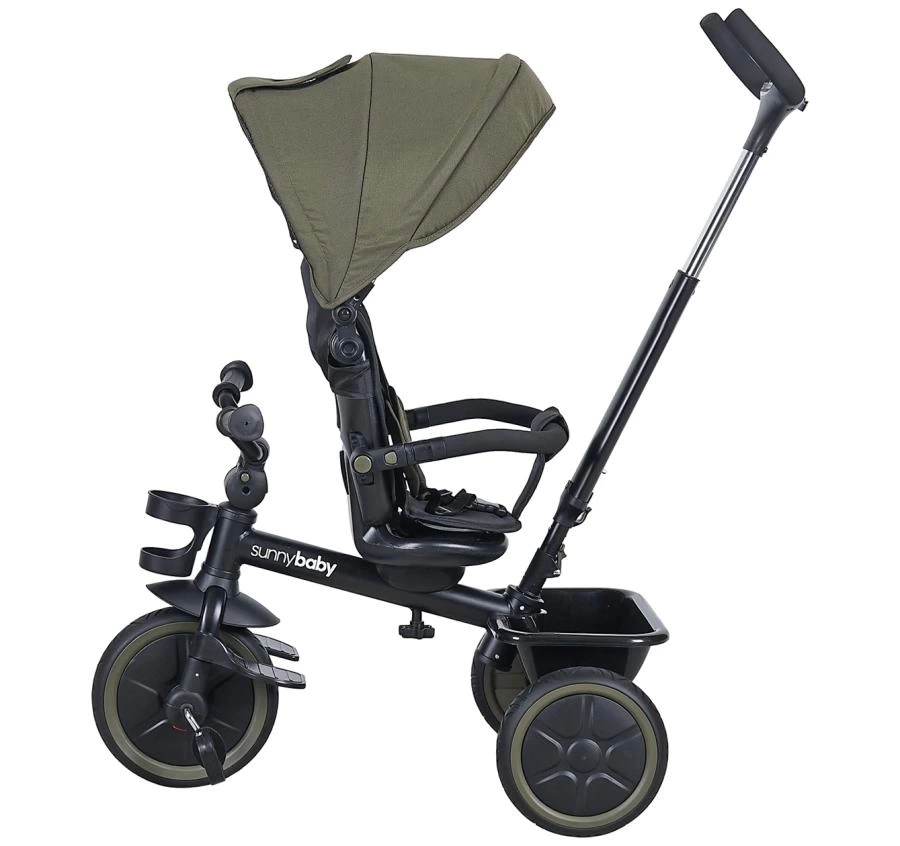 Nessiworld Sunny Baby Safari 6in1 3 Tekerlekli Çocuk Bisikleti Yeşil