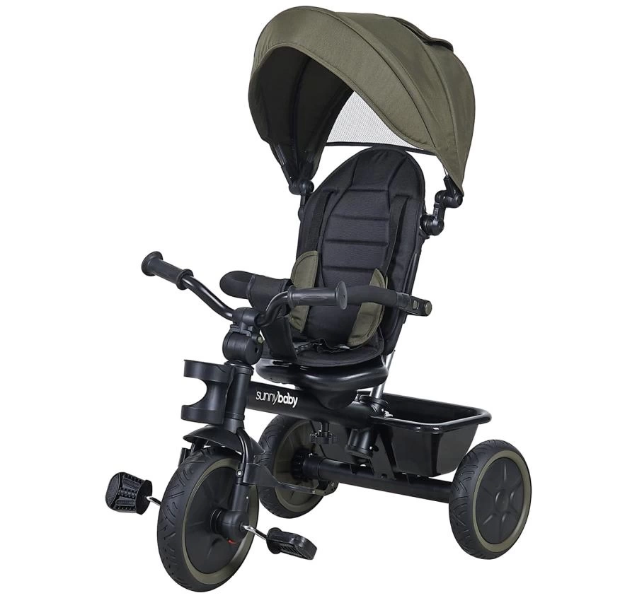 Nessiworld Sunny Baby Safari 6in1 3 Tekerlekli Çocuk Bisikleti Yeşil