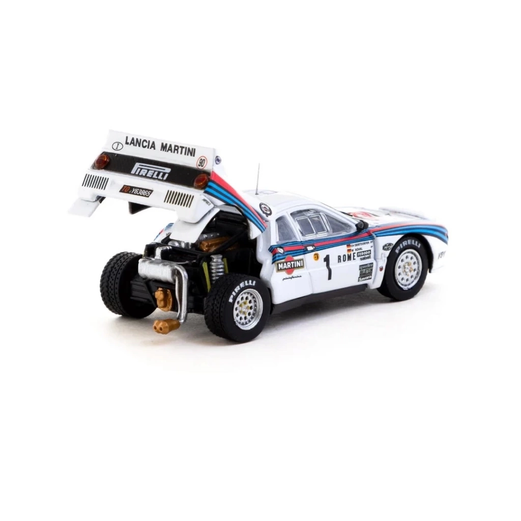 Nessiworld  Tarmac Works 1/64 Lancia 037 Rally Rally Monte Carlo 1983 #1 with Tarmac Cards
