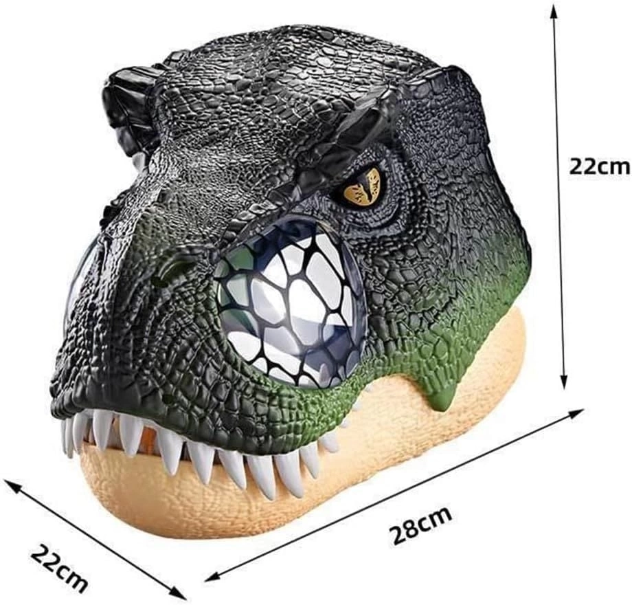 Nessiworld T-REX MASKESİ IŞIKLI VE SESLİ -MGA