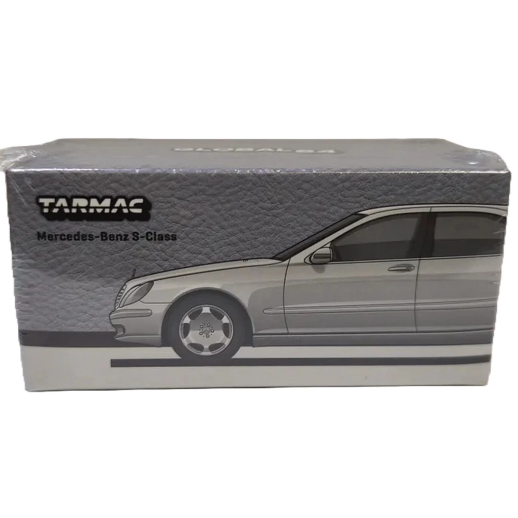 Nessiworld Tarmac Works 1/64 Mercedes Benz S Class Brilliant Silver Metal