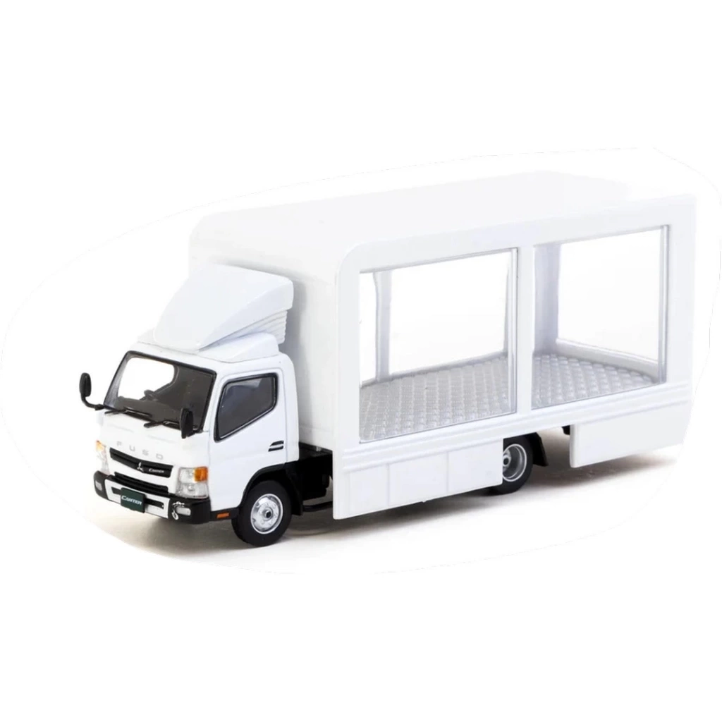 Nessiworld Tarmac Works 1/64 Mitsubishi Fuso Canter Mobile Display Truck