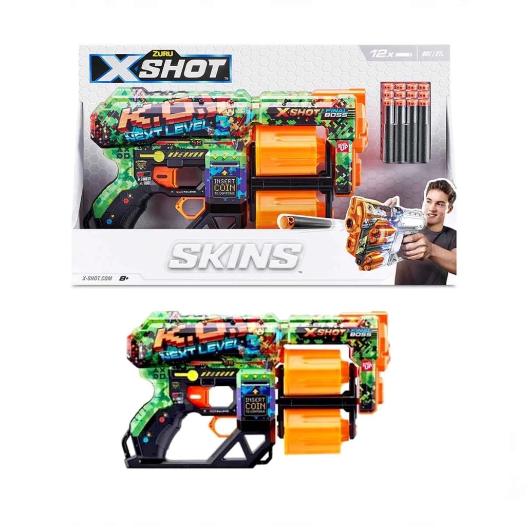 Nessiworld  X-Shot Excel Skins Dread Blaster 12 Dartlı