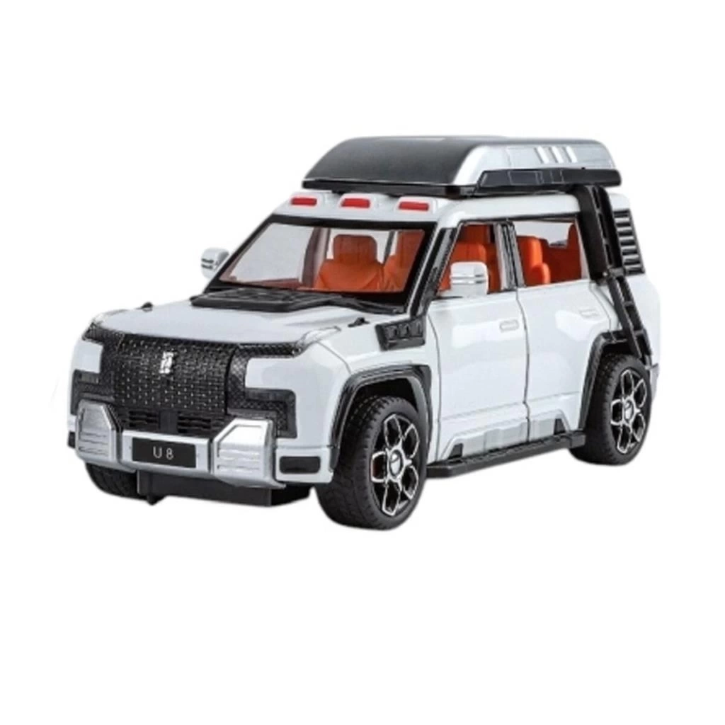 Nessiworld XHD-B2432 -Vardem Çek Bırak  Işıklı ve Sesli Kapıları Açılan Lr Jeep 1:24