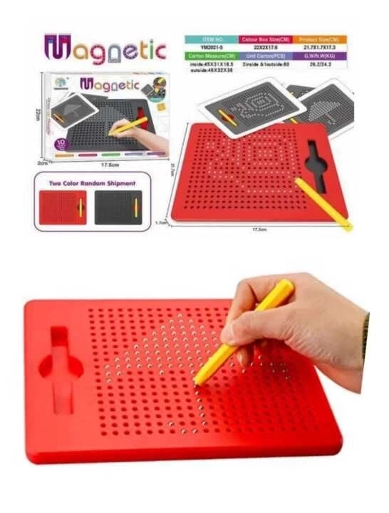 Nessiworld YM2021-5 380 METAL TOPLU ÖRNEK KARTLI MAGNETİC BOARD K.Ç