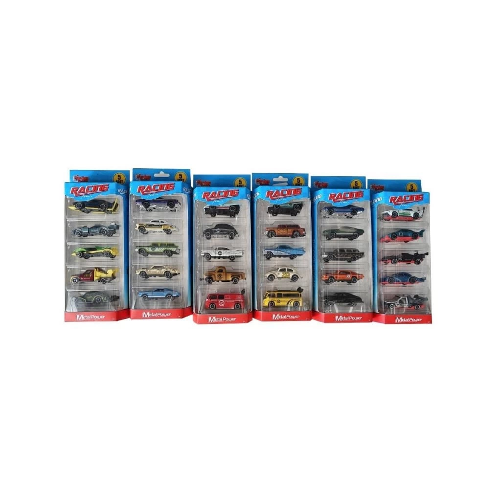 Nessiworld ZQ11315 KARTELA 1 64 METAL 5Lİ ARABA
