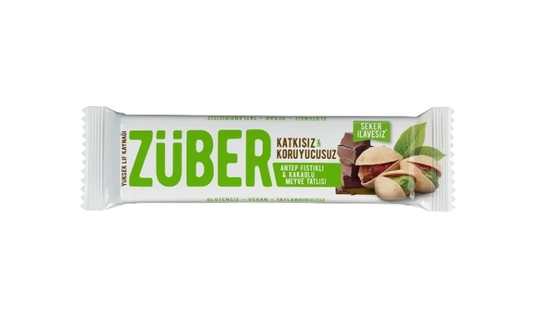 Nessiworld Züber Antep Fıstıklı ve Kakaolu Meyve Barı 40 Gr