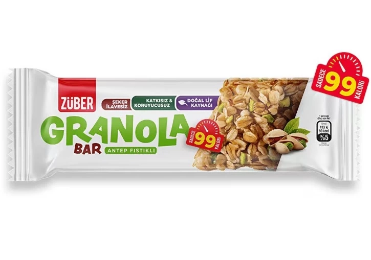 Nessiworld Züber Granola Bar Antep Fıstıklı 25 Gr