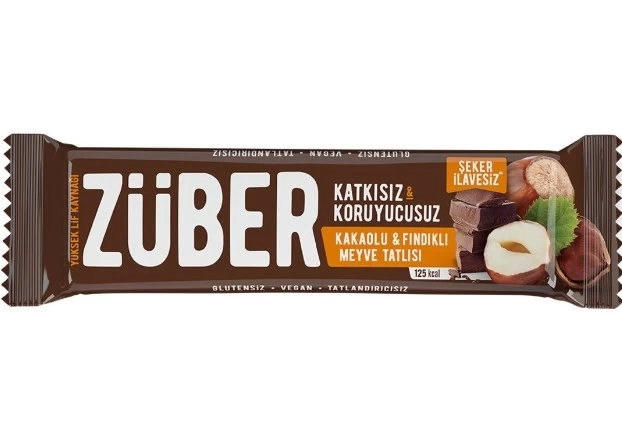 Nessiworld Züber Meyve Barı 40 Gr Fındık ve Kakaolu
