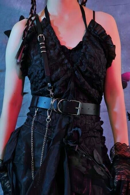 Omuzdan Tek Askılı Deri Harness - Brf939