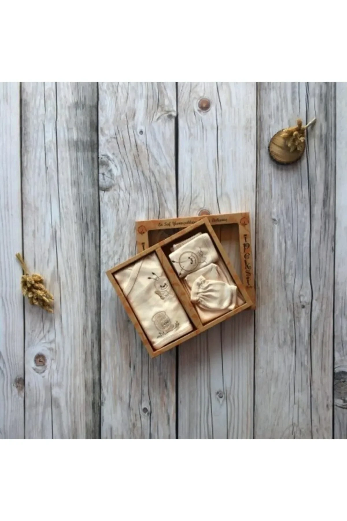 Organik % 100 Pamuk 5li Hastane Çıkış Seti