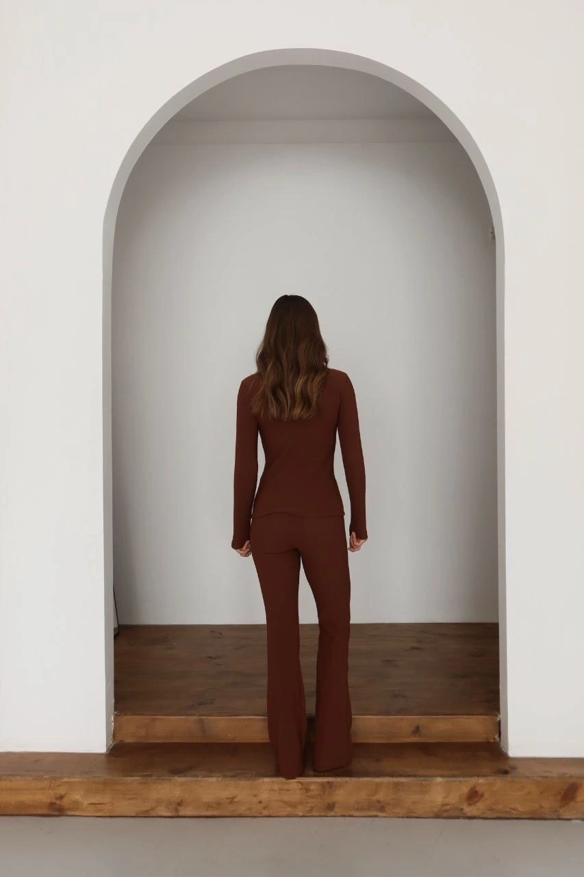 Ottoman alt üst takım kahve pt510442