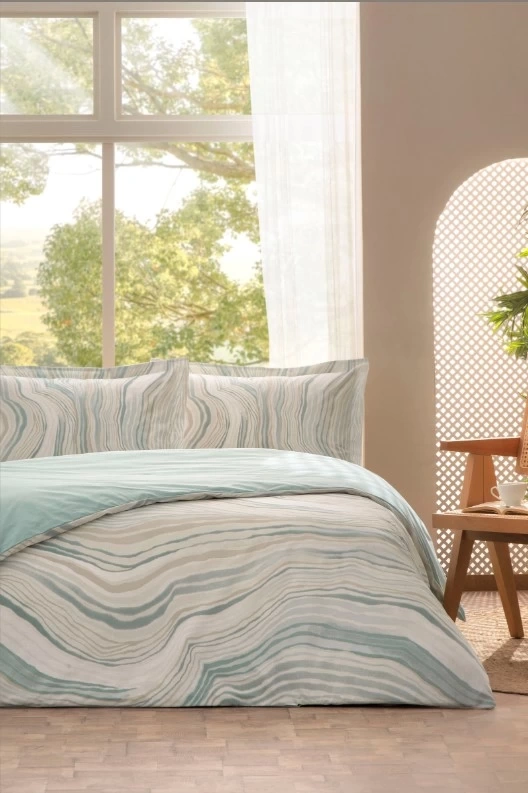 Özdilek Çift Kişilik Ranforce Nev Takımı Naturel Marble