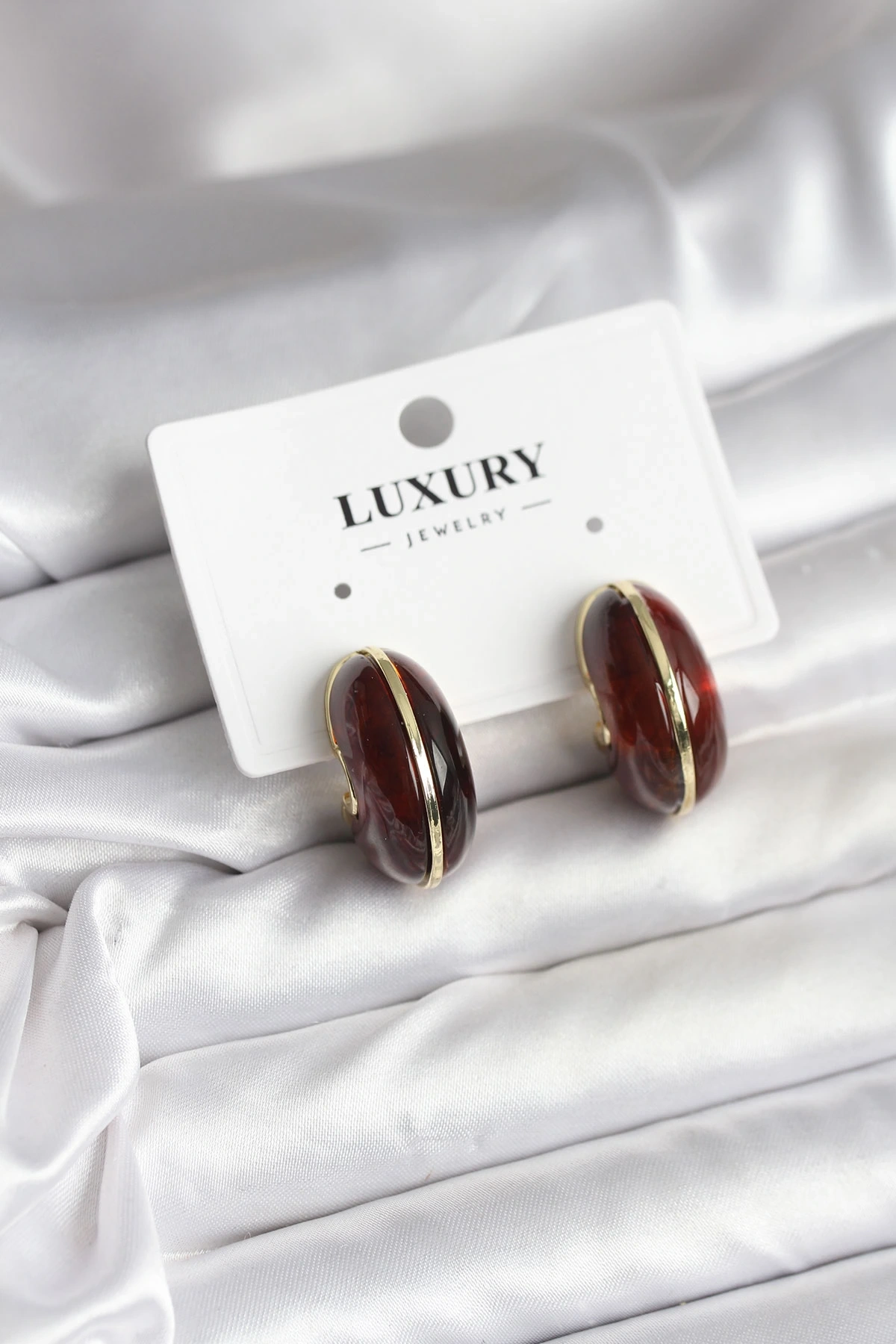 Pirinç Vintage Kadın Küpe