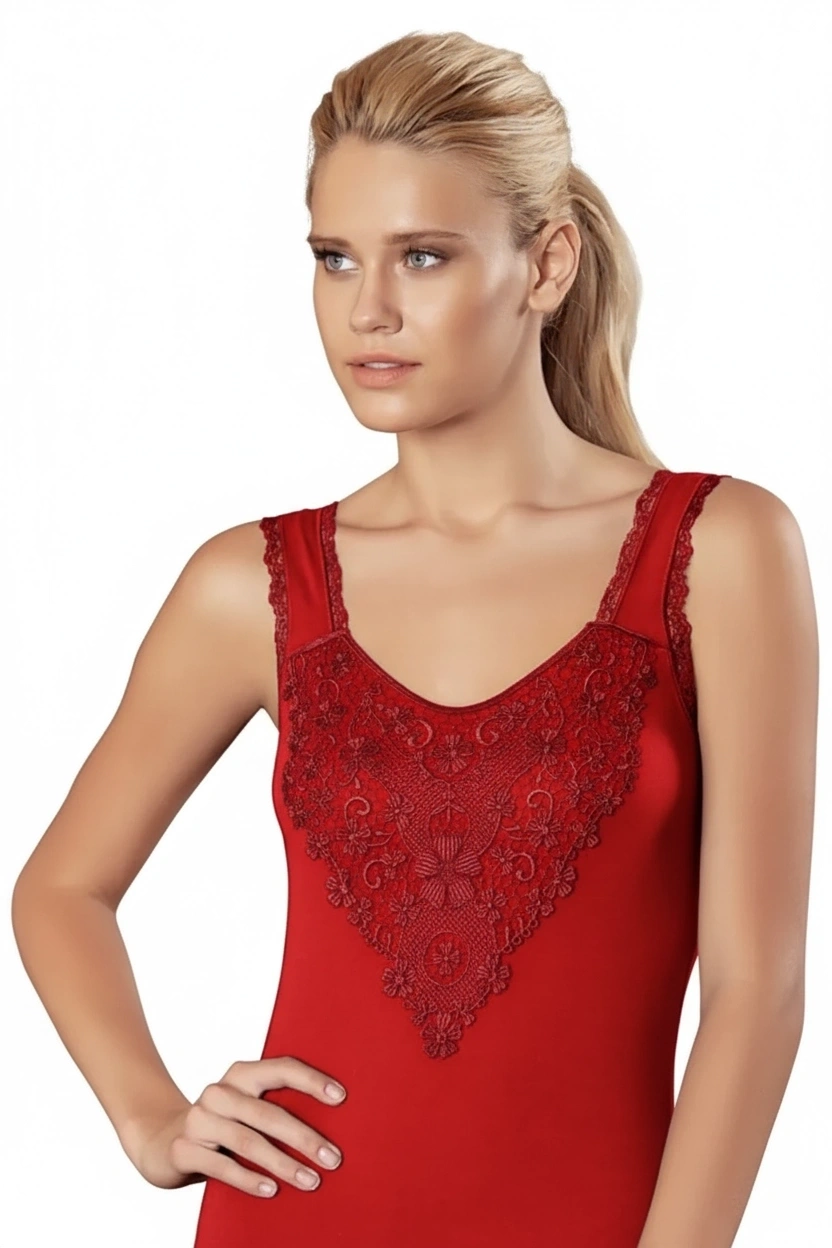 Şahinler Güpürlü Likralı Atlet B153