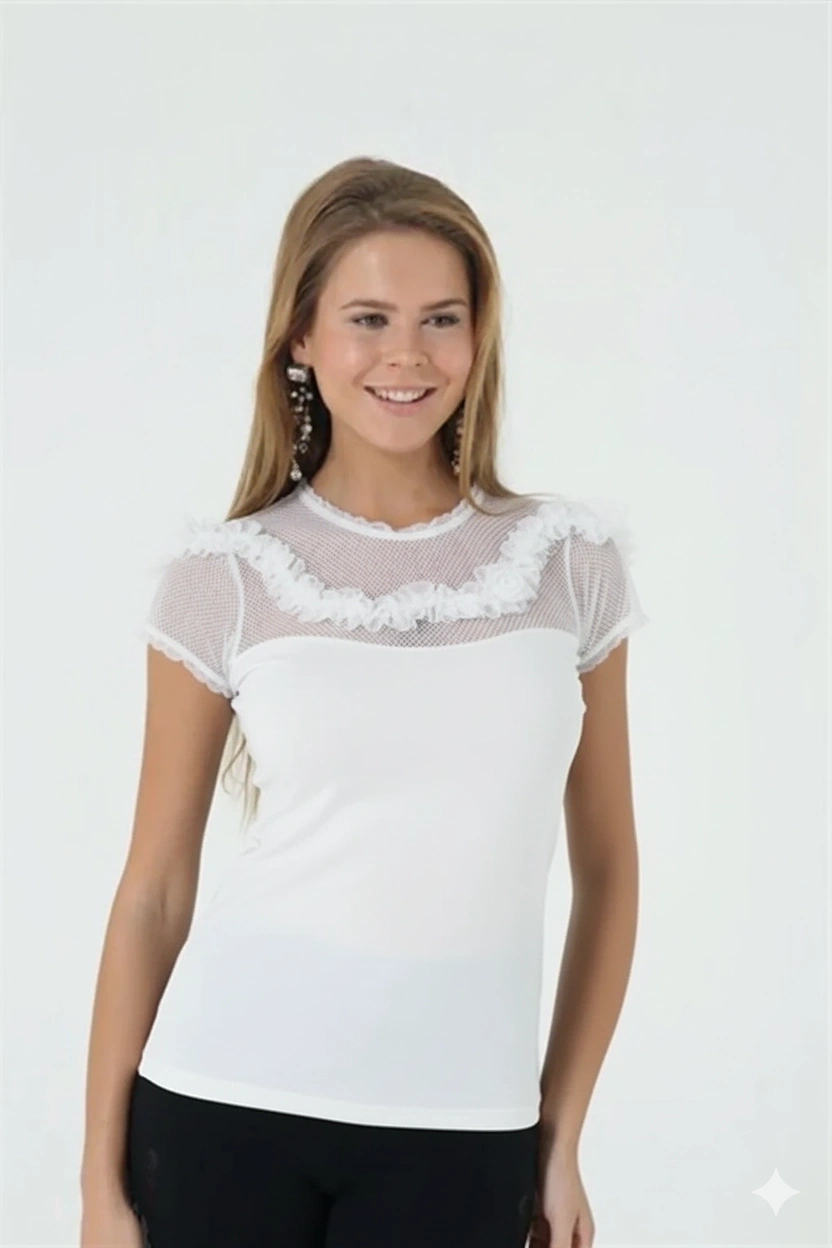 Şahinler Kadın İp Dantelli İp Askılı Atlet