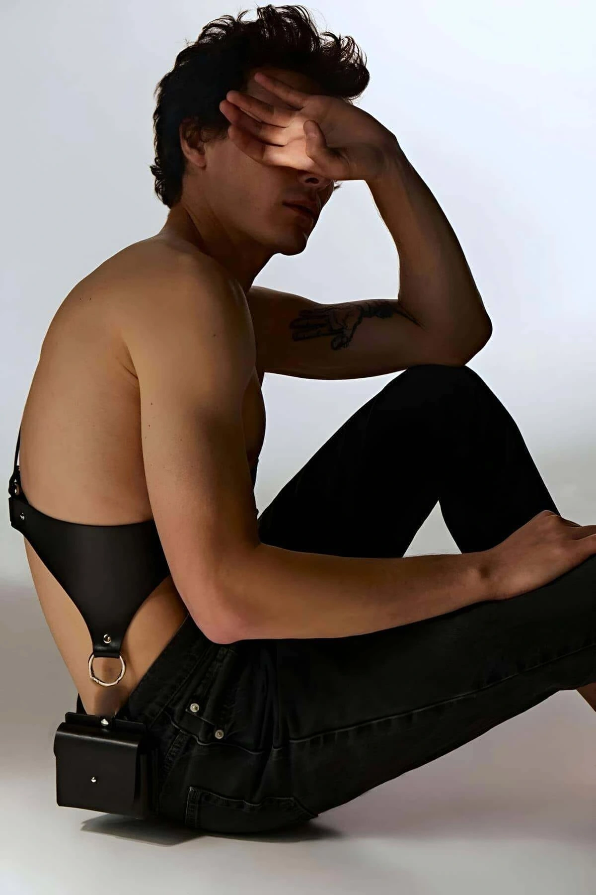 Seksi Erkek Deri Aksesuar - Brfm143