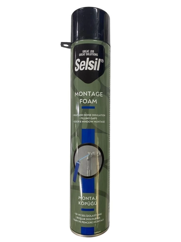 Selsil Selfoam Poliüratan Montaj Köpüğü 600 gr