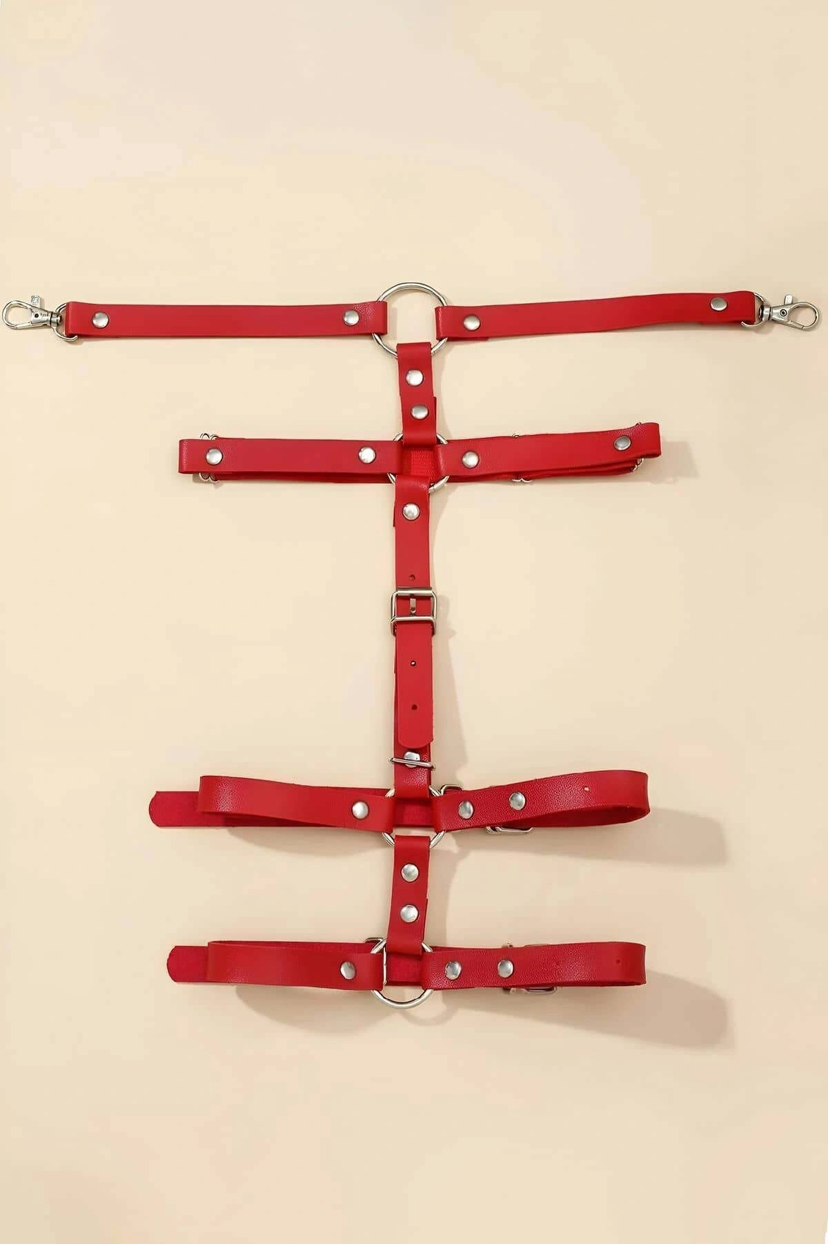 Şık Deri Tek Bacaklı Jartiyer Harness - Brf942