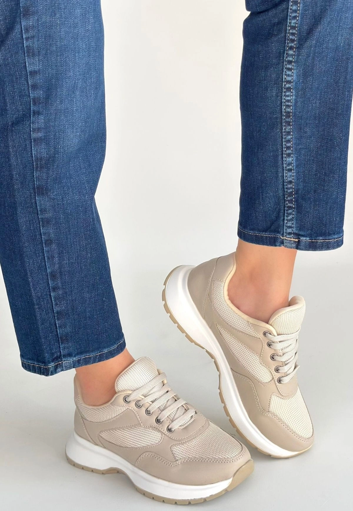 Slar Vizon Cilt Bağcıklı Spor Ayakkabı