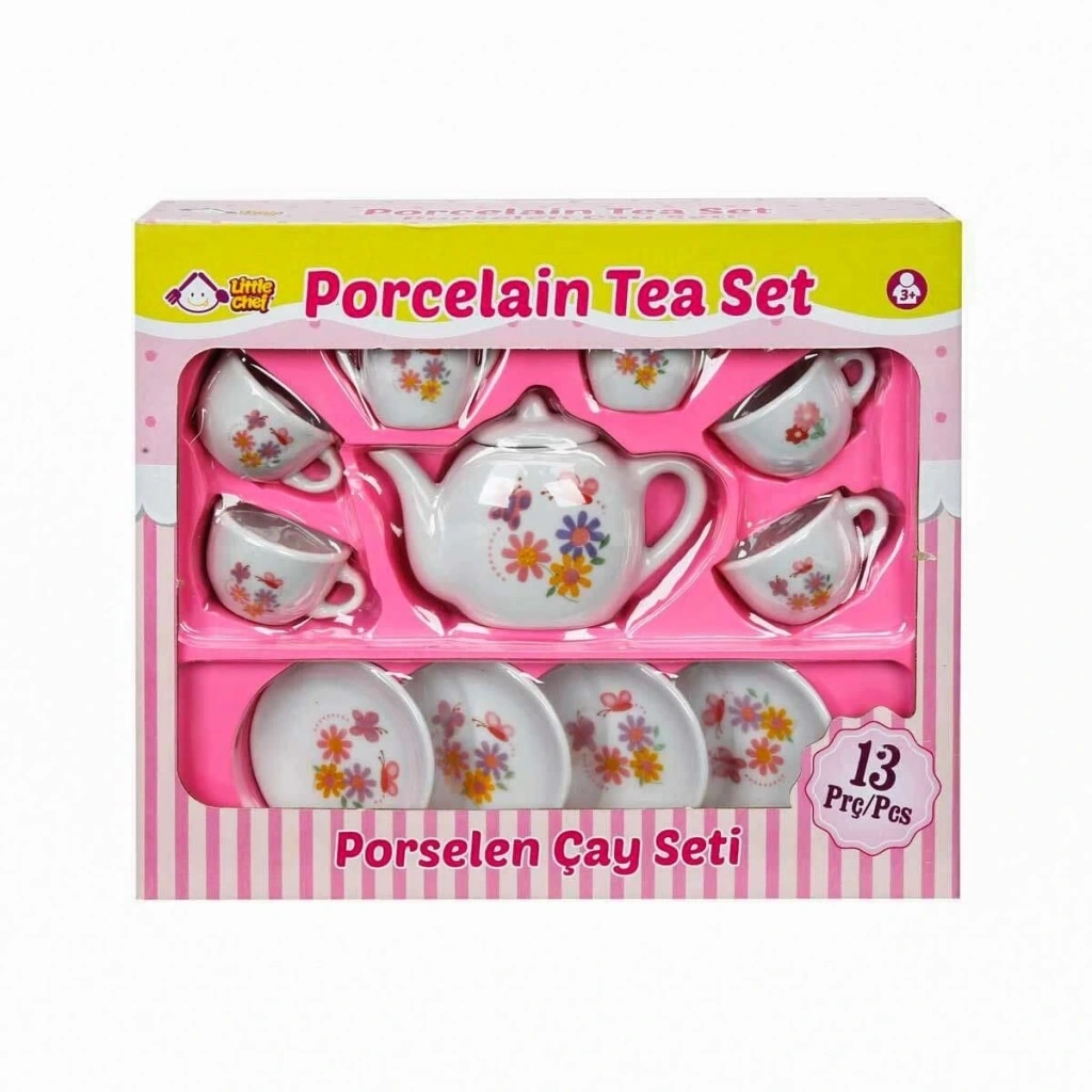 Porselen Çay Takımı 13 Parça