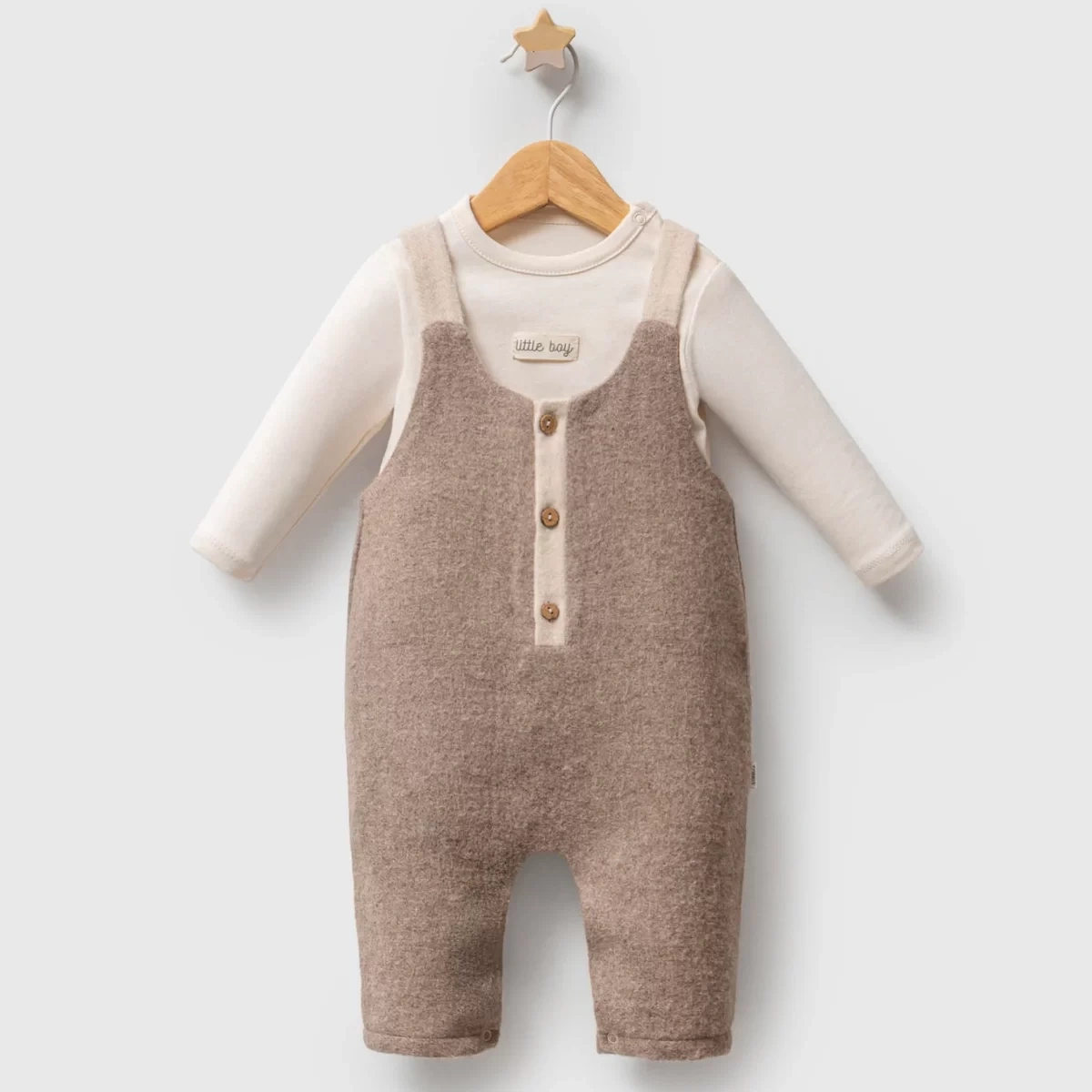 Tongs Baby Customary Salopet 5732 Kahverengi