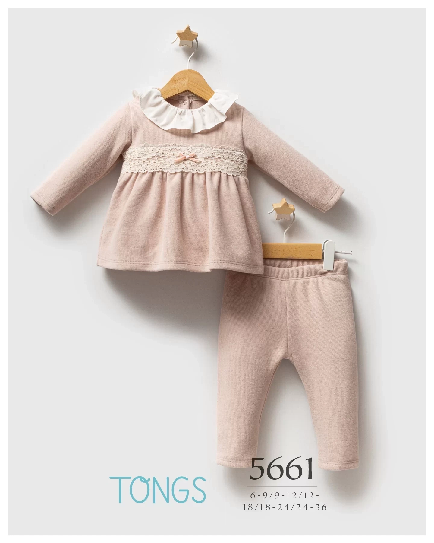 Tongs Baby Lace Dream 2li Takım 5661 Pudra