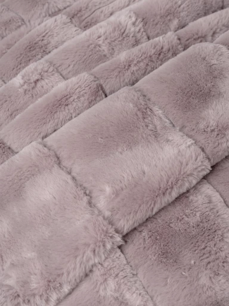 Trim Çift Kişilik Battaniyeli Nevresim Takımı Suave Pudra