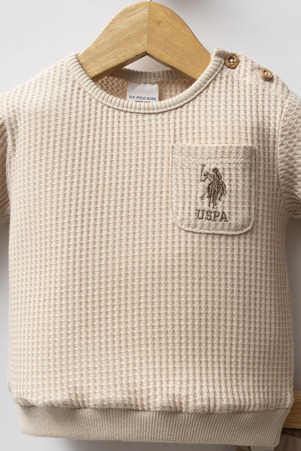 U.s. Polo Assn 2 Li Takım Usb2587 Bej